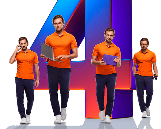 Великолепная четверка Ростелеком в&nbsp;посёлок Цветочный (Республика Адыгея)